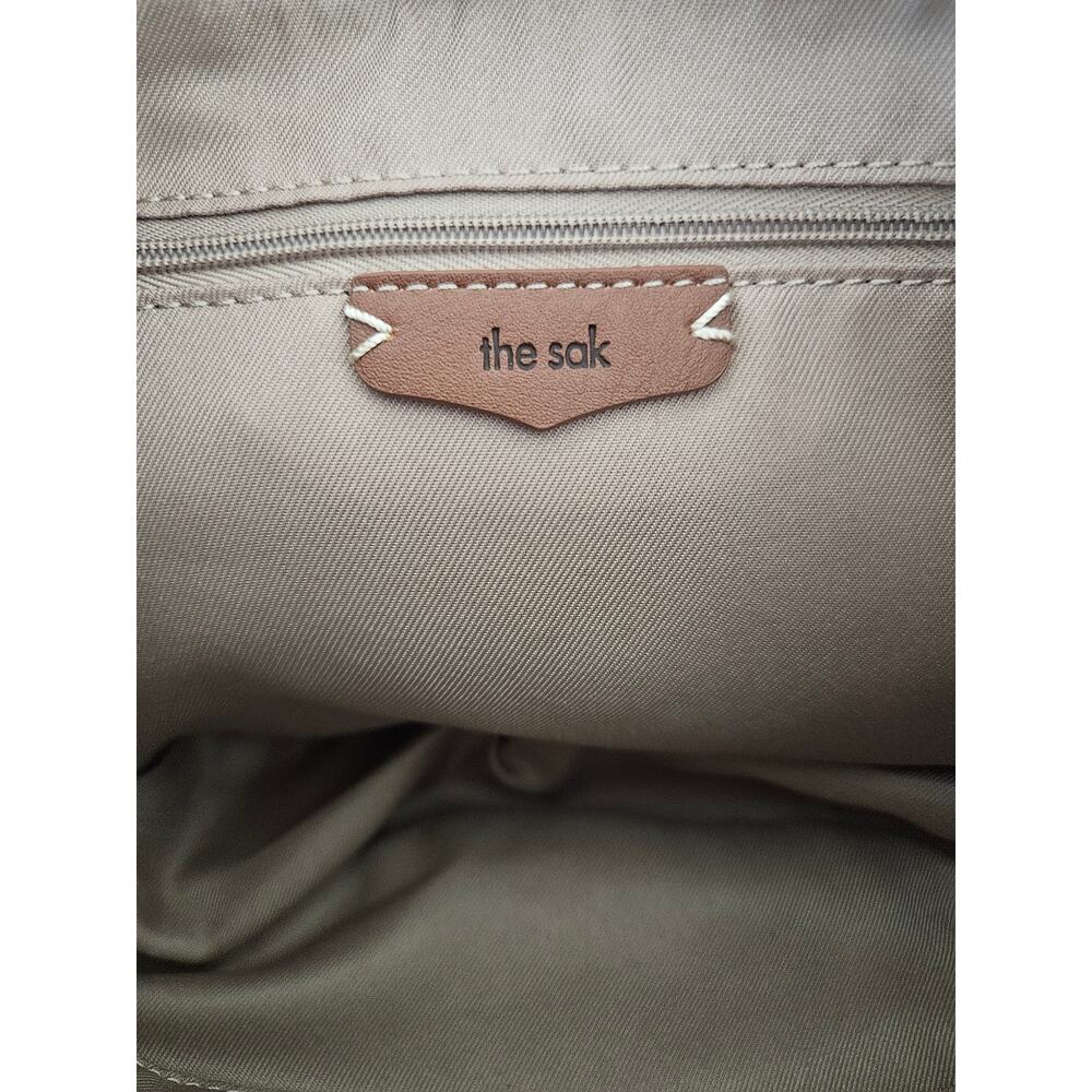 The Sak Suede Tess Shoulder Bag Scarlet - Picture 9 of 10